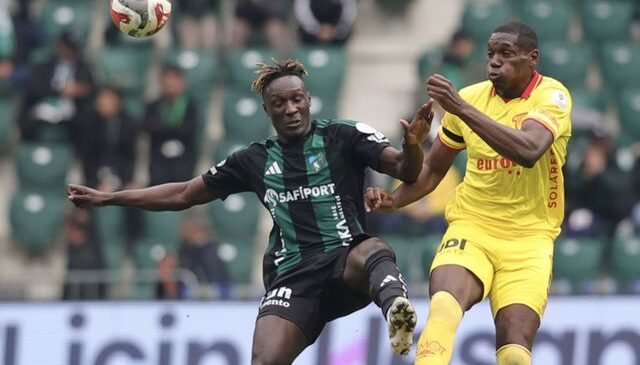 Süper Lig’de nefes kesen son! Kocaelispor, 10 kişi kaldığı maçta 1 puanı 90+8’de aldı