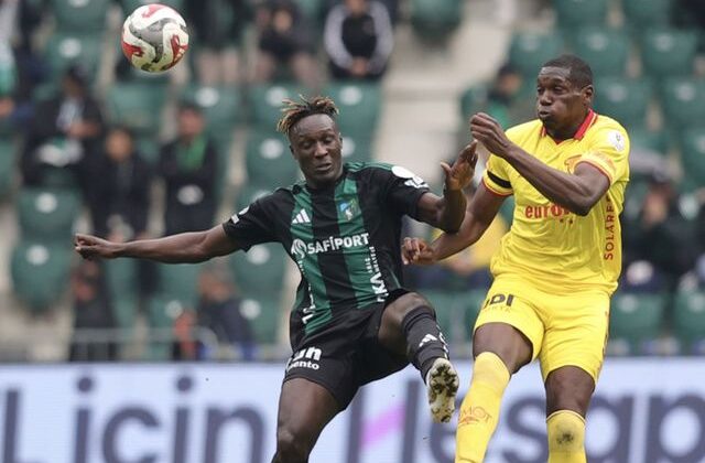 Süper Lig’de nefes kesen son! Kocaelispor, 10 kişi kaldığı maçta 1 puanı 90+8’de aldı