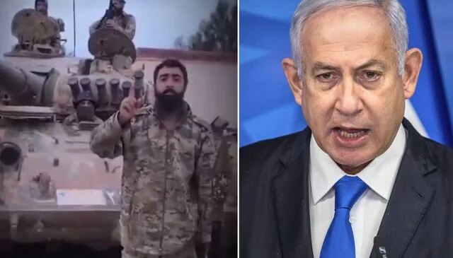 Suriye askerleri Netanyahu’yu tehdit etti: Büyük İsrail hayalin seni uçuruma sürükleyen bir rüyadır