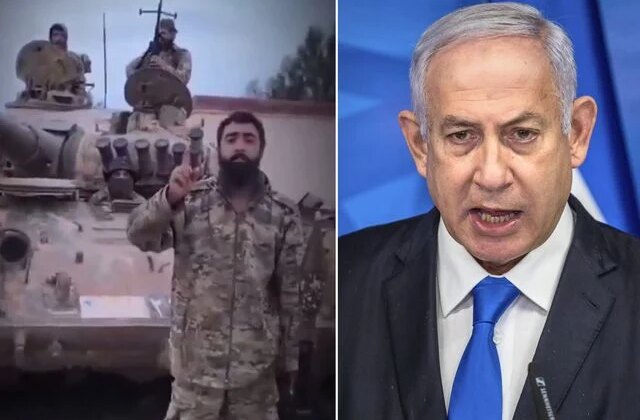 Suriye askerleri Netanyahu’yu tehdit etti: Büyük İsrail hayalin seni uçuruma sürükleyen bir rüyadır