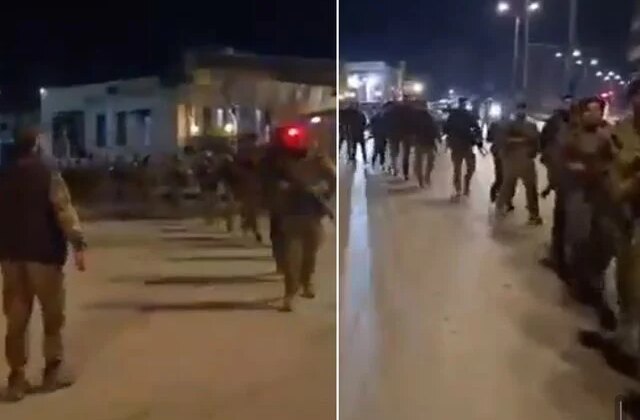 Suriye ordusundan dikkat çeken yürüyüş: Gazze bizim sloganımız, düşman sana geliyoruz