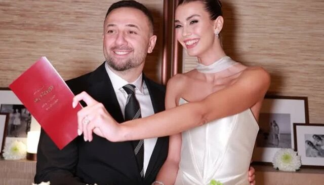 Sürpriz nikah! Sezgi Sena Akay evlendi