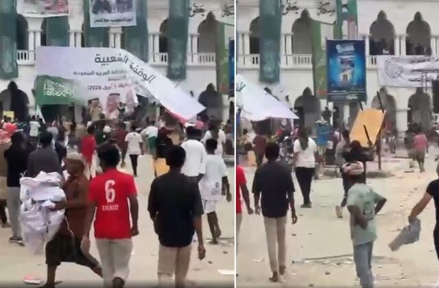 Suudi Arabistan’la dayanışma gösterisinde beklenmeyen tepki