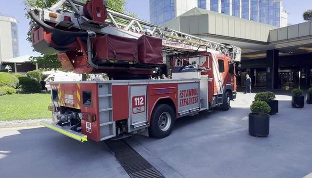Swiss Otel’de yangın paniği! Vatandaşlar tahliye edildi