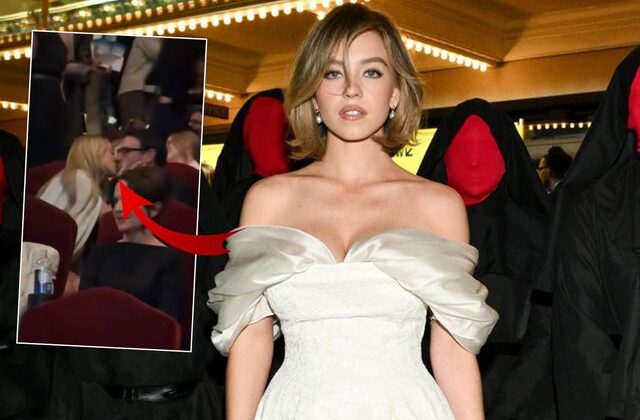 Sydney Sweeney ile Scooter Braun galada dudak dudağa