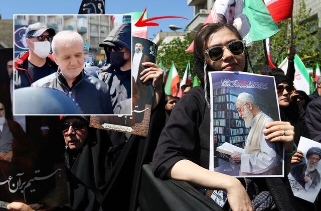 Ali Hamaney’in ölümünün 40. gününde İran halkı sokakta! Pezeşkiyan da törene katıldı