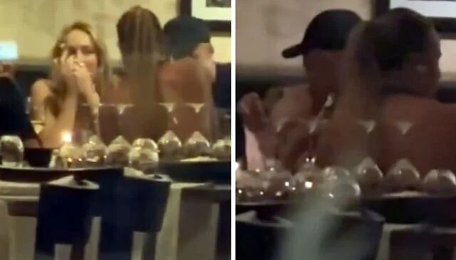 Dudak dudağa yakalandılar! Tepkiler çığ gibi