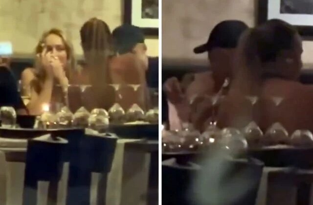 Dudak dudağa yakalandılar! Tepkiler çığ gibi