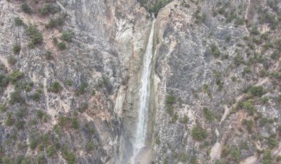 Tokat’ta kuruyan şelale yeniden hayat buldu
