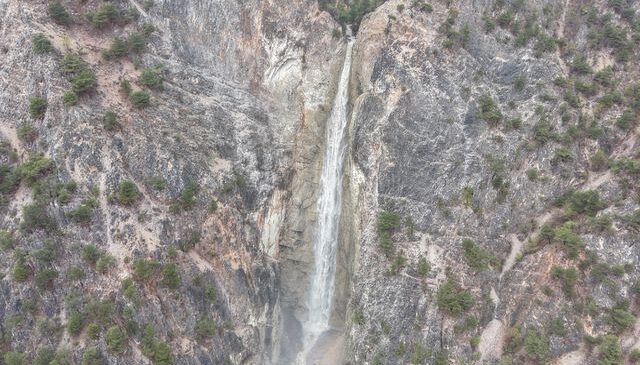 Tokat’ta kuruyan şelale yeniden hayat buldu