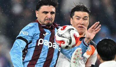 Trabzonspor, RAMS Başakşehir’e karşı galibiyeti 90+3’te kaçırdı