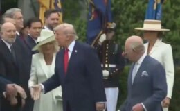 Trump yine Protokol tanımadı: Kraliçe II. Elizabeth’ten sonra Camilla’ya da saygısızlık yaptı