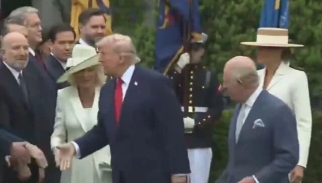 Trump yine Protokol tanımadı: Kraliçe II. Elizabeth’ten sonra Camilla’ya da saygısızlık yaptı