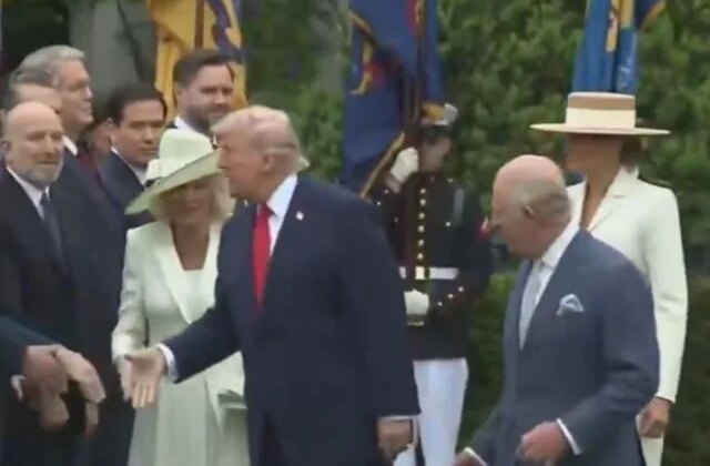 Trump yine Protokol tanımadı: Kraliçe II. Elizabeth’ten sonra Camilla’ya da saygısızlık yaptı
