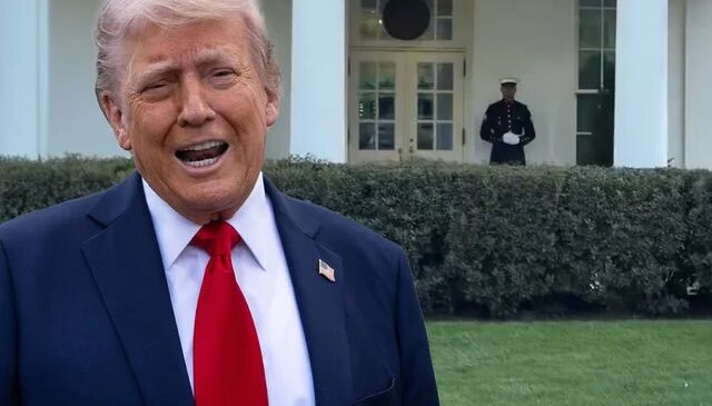 Trump’ın hastaneye kaldırıldığı iddiaları sonrası herkes bu görüntüyü konuşuyor