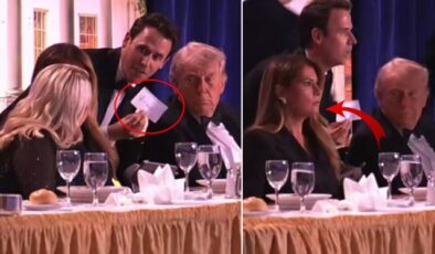 Trump’ın yemeğindeki saldırı kurgu muydu? Kart detayı dikkat çekti