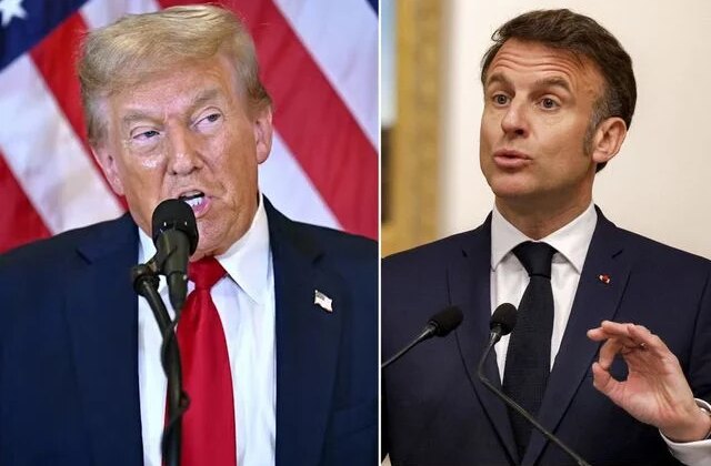Trump’tan skandal sözler! Macron’u eşi üzerinden hedef aldı