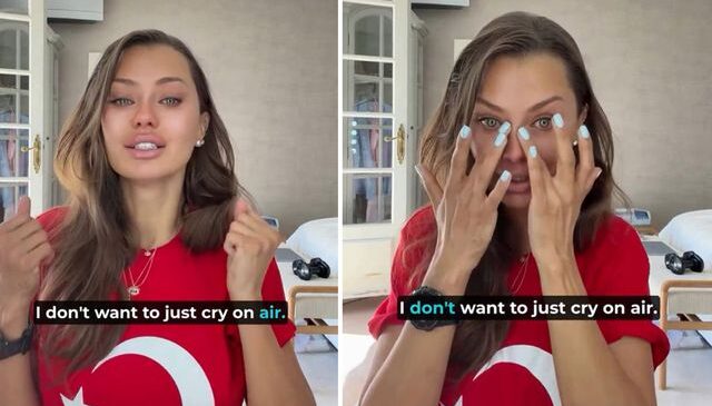 Türk bayraklı tişörtle video çeken Rus yazardan Putin için olay sözler