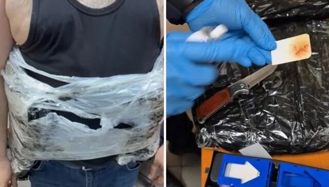 Türk yolcunun belinden 5 kilo 510 gram uyuşturucu çıktı