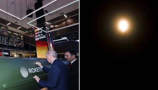 Türkiye’nin gururu! İşte Tayfun Blok-4’ün görüntüleri