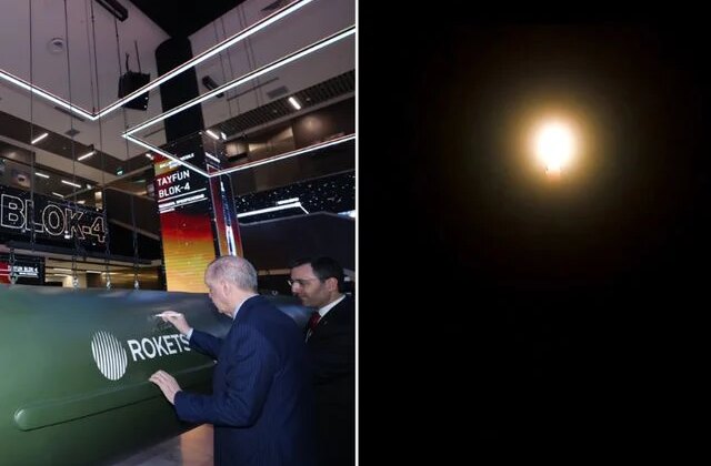 Türkiye’nin gururu! İşte Tayfun Blok-4’ün görüntüleri