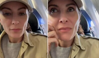 Uçakta tanıyan çıkmadı, dünyaca ünlü oyuncu küplere bindi