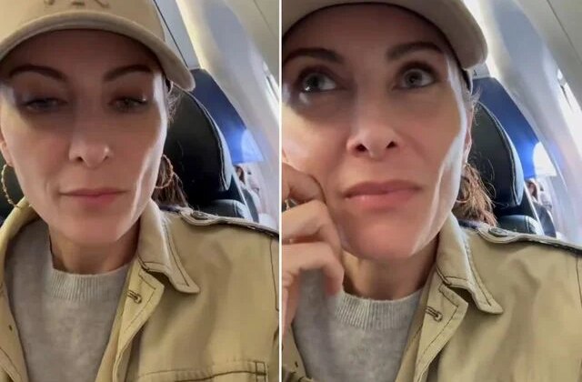 Uçakta tanıyan çıkmadı, dünyaca ünlü oyuncu küplere bindi