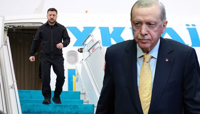 Ukrayna lideri Zelenski, İstanbul’da! Cumhurbaşkanı Erdoğan ile görüşüyor