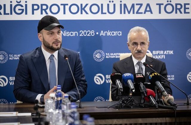 Ulaştırma ve Altyapı Bakanlığı ile Sıfır Atık Vakfı arasında işbirliği protokolü imzalandı