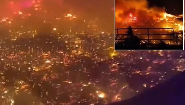 Ülke felaketi yaşıyor! Suyun üstündeki kasaba küle döndü