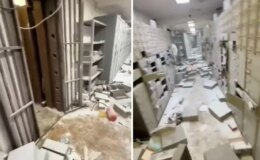 Ülke şokta! Kanalizasyondan kaçan banka soyguncuları geride bu görüntüyü bıraktı