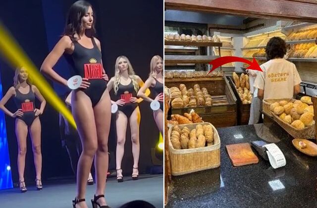 Uluslararası yarışmalarda Türkiye’yi temsil eden manken iş bulamayınca fırıncı oldu