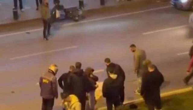 Ümraniye’de otomobilin çarptığı yaya hayatını kaybetti