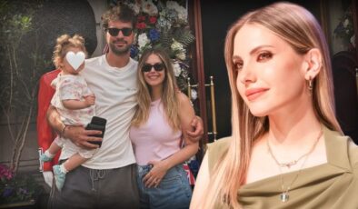 Ünlü oyuncu Eda Ece kızının yüzünü ilk kez gösterdi