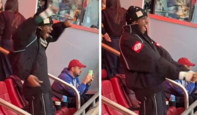 Victor Osimhen, Leroy Sane’nin golünde büyük coşku yaşadı