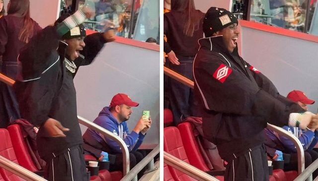 Victor Osimhen, Leroy Sane’nin golünde büyük coşku yaşadı