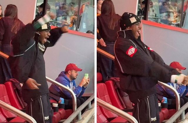 Victor Osimhen, Leroy Sane’nin golünde büyük coşku yaşadı