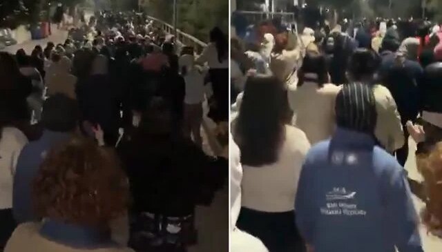 Yeni müdürün kısıtlamaları kız yurdunu sokağa döktü! Protesto gösterisi geri adım attırdı