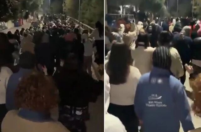 Yeni müdürün kısıtlamaları kız yurdunu sokağa döktü! Protesto gösterisi geri adım attırdı