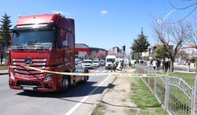 Yozgat’ta tırın çarptığı yaya öldü