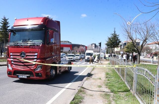 Yozgat’ta tırın çarptığı yaya öldü