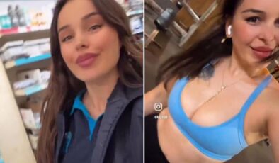 Zincir markette çalışan genç kızın paylaşımı olay oldu
