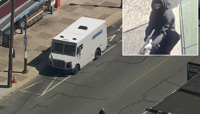 Zırhlı aracı hedef alıp 1.8 milyon doları saniyeler içinde çaldılar