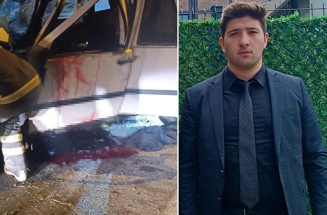 24 yaşındaki gencin acı sonu! Soğuk asfalt kıpkırmızı oldu