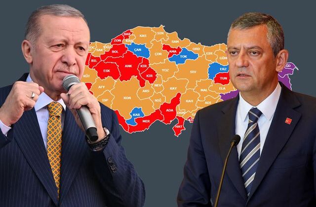 31 Mart yerel seçimleri sonrası ortaya çıkan haritanın rengi değişti