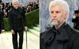 32 yaşındaki Bad Bunny, Met Gala’da yaşlı bir adama dönüştü