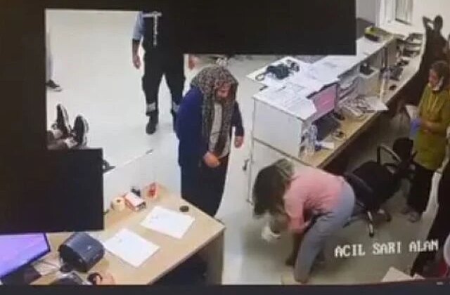 Hastane kantininde nefes borusuna şeker kaçan 4 yaşındaki kız Heimlich manevrasıyla kurtarıldı