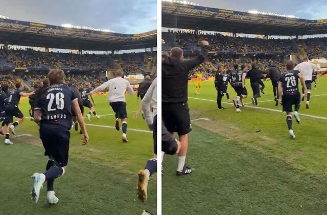 40 sene sonra gelen şampiyonluk! Son düdükle sahaya daldılar