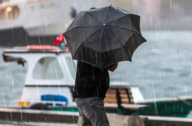 57 il için gök gürültülü sağanak yağış uyarısı