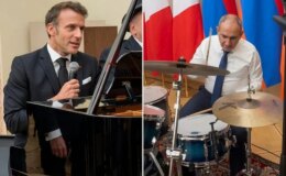 AB Zirvesi’ne damga vuran an: Paşinyan çaldı, Macron söyledi